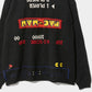 pacman jacquard knitted pullover