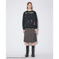 pacman jacquard knitted pullover