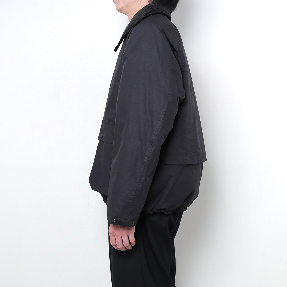 撥水コーティングポリエステルハンティングダウンJKT