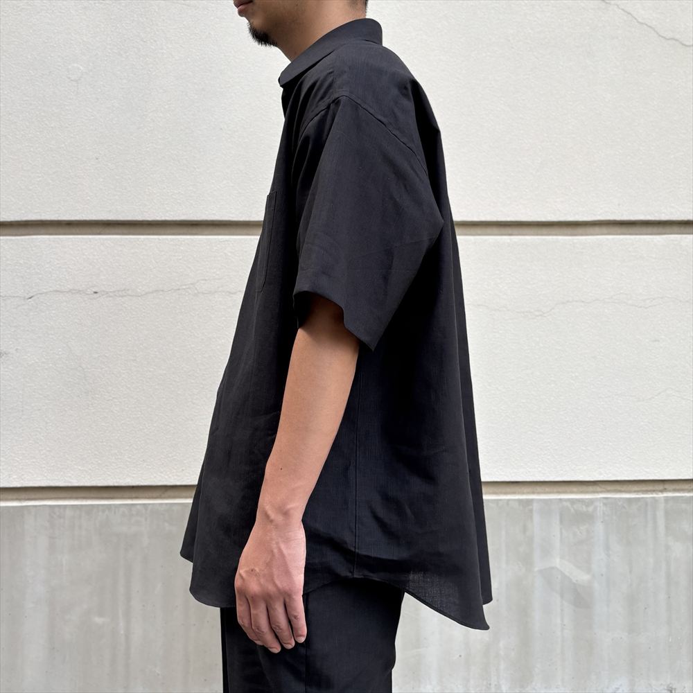 MARKAWARE(マーカウェア) - COMFORT FIT SHIRTS S/S ORGANIC WOOL HEMP