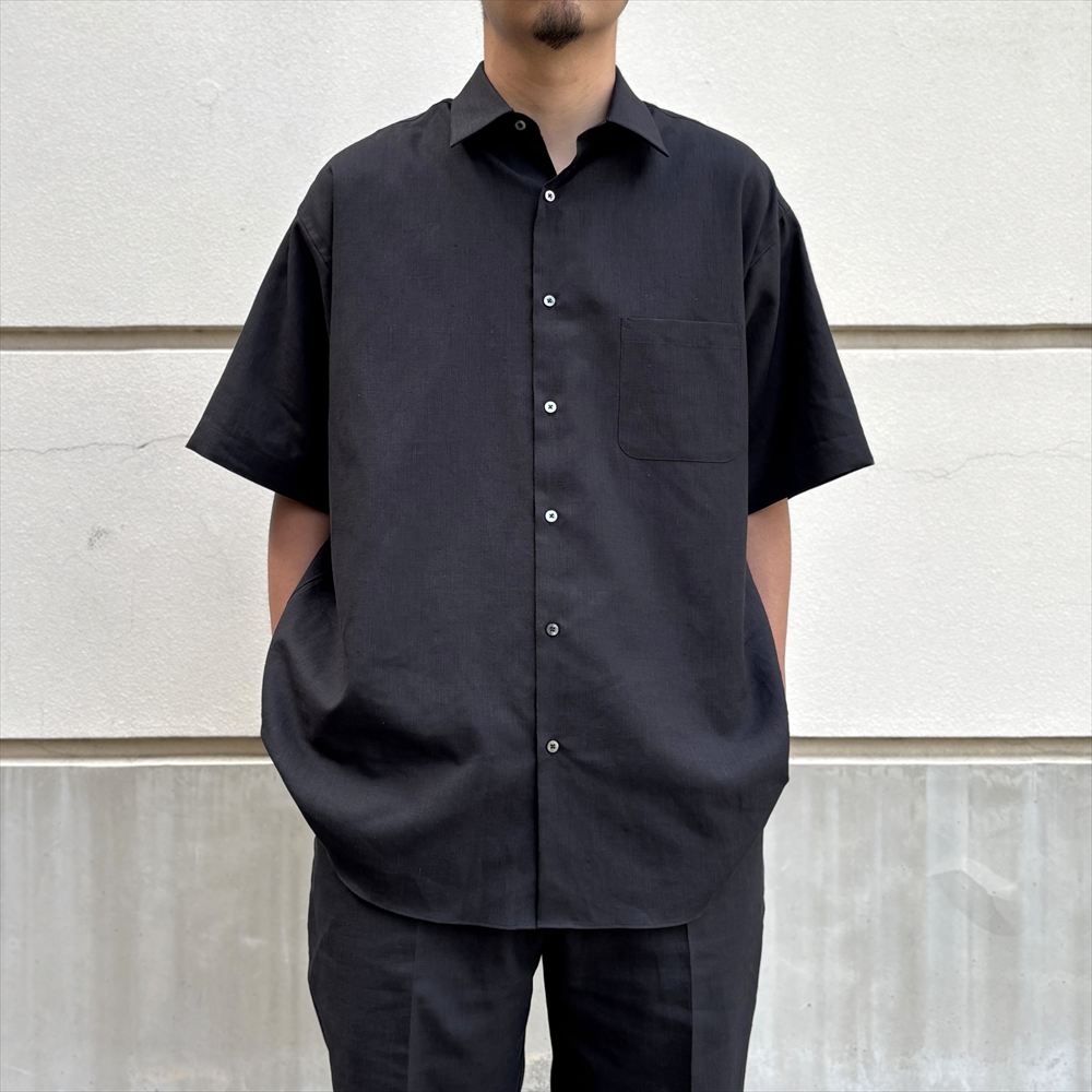 MARKAWARE(マーカウェア) - COMFORT FIT SHIRTS S/S ORGANIC WOOL HEMP