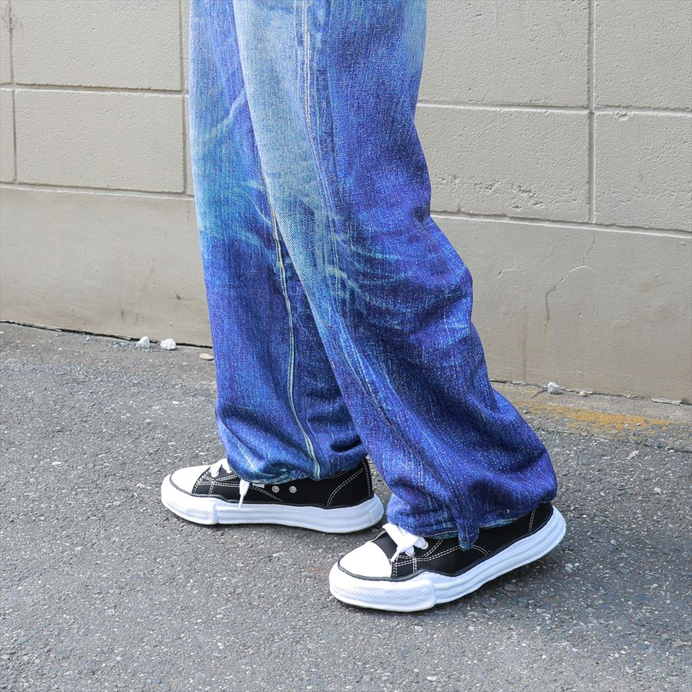 (PETERSON) OG Sole Canvas Low-top Sneaker BLACK