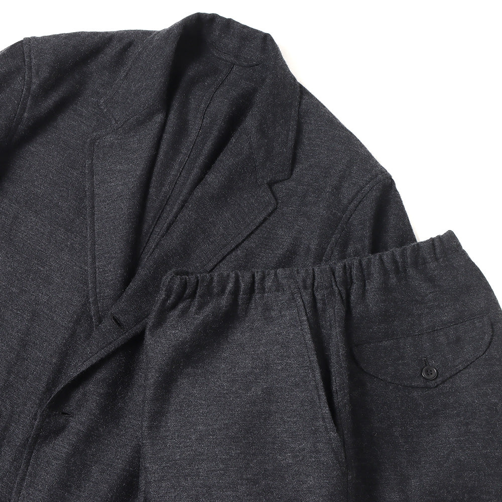 COMOLI) カシミヤシルク ドローストリングパンツ (A03-03005) | COMOLI 