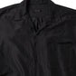 Wool silk short sleeve open collar shirt