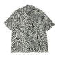 ZEBRA Short-Sleeved Open Collar Shirt