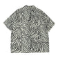 ZEBRA Short-Sleeved Open Collar Shirt