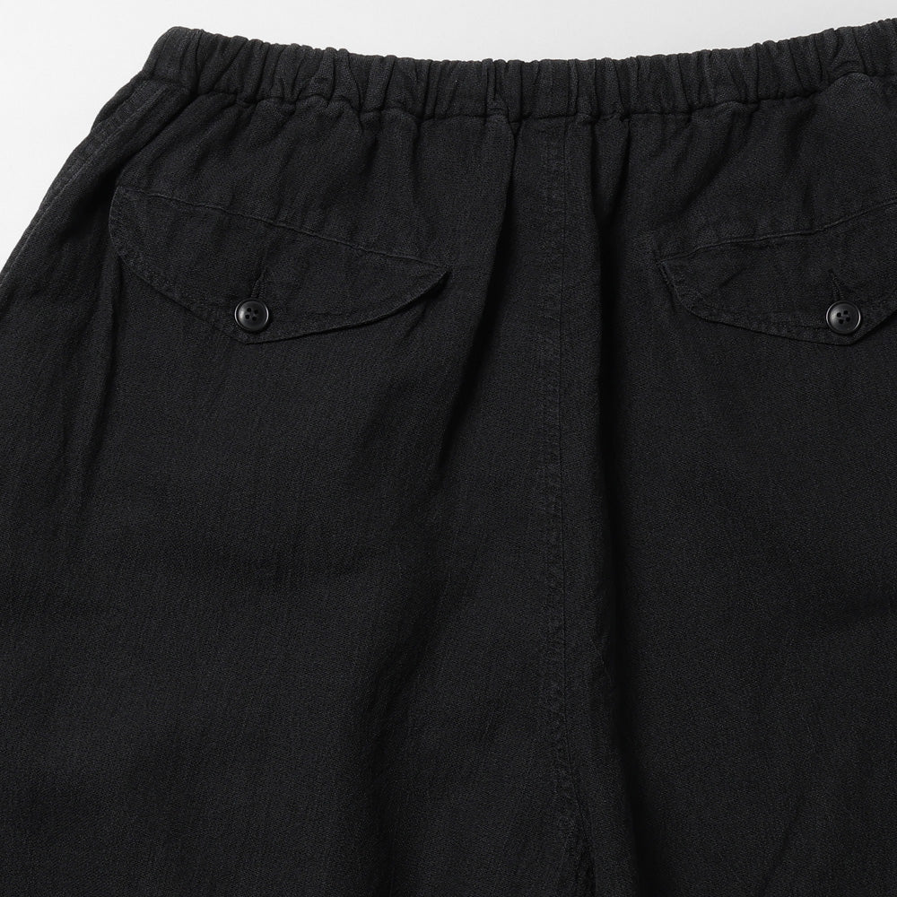 Silk Cotton Drawstring Pants