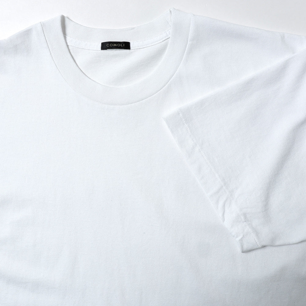 COMOLI) コットンジャージ 半袖Tシャツ (D01-05014) | COMOLI