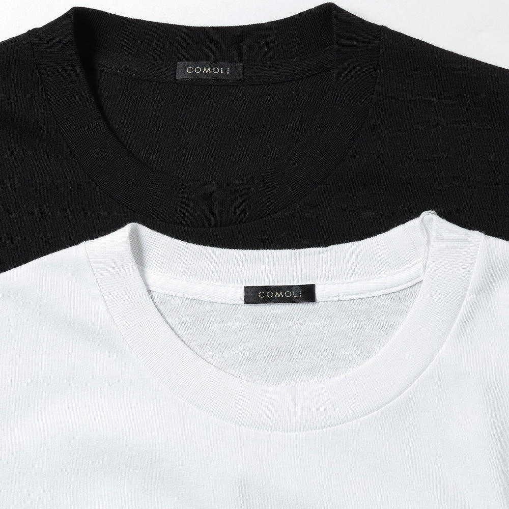 COMOLI) コットンジャージ 半袖Tシャツ (D01-05014) | COMOLI