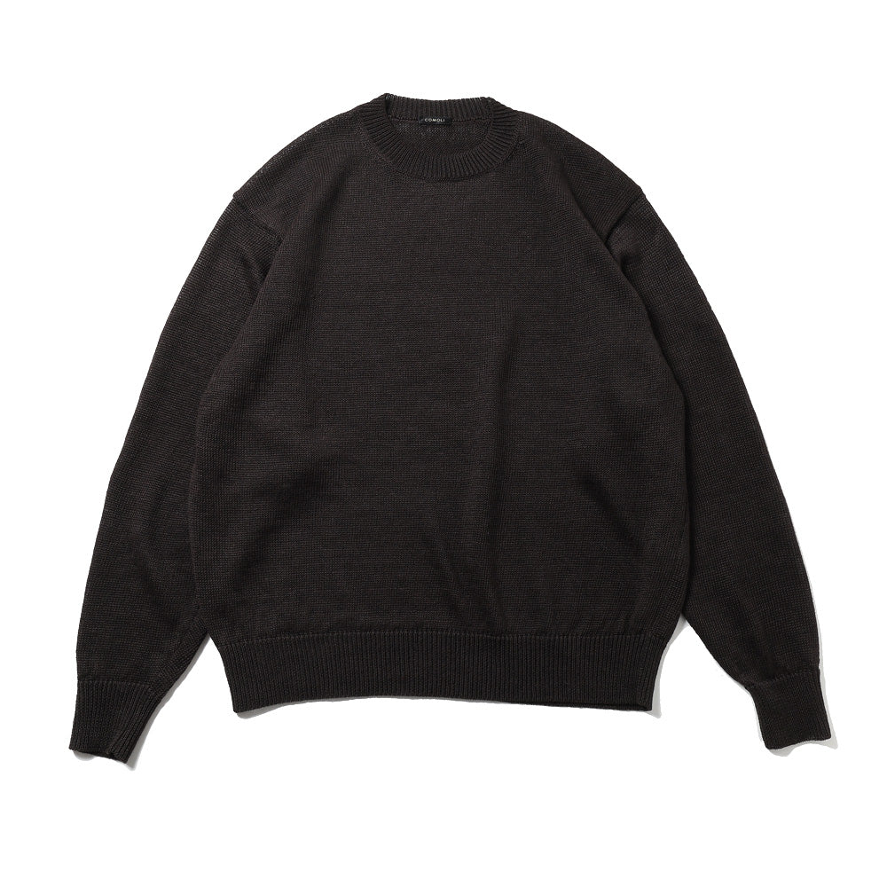 Linen Crew Neck Knit