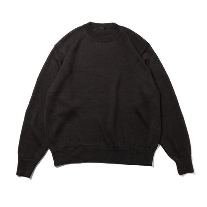 Linen Crew Neck Knit