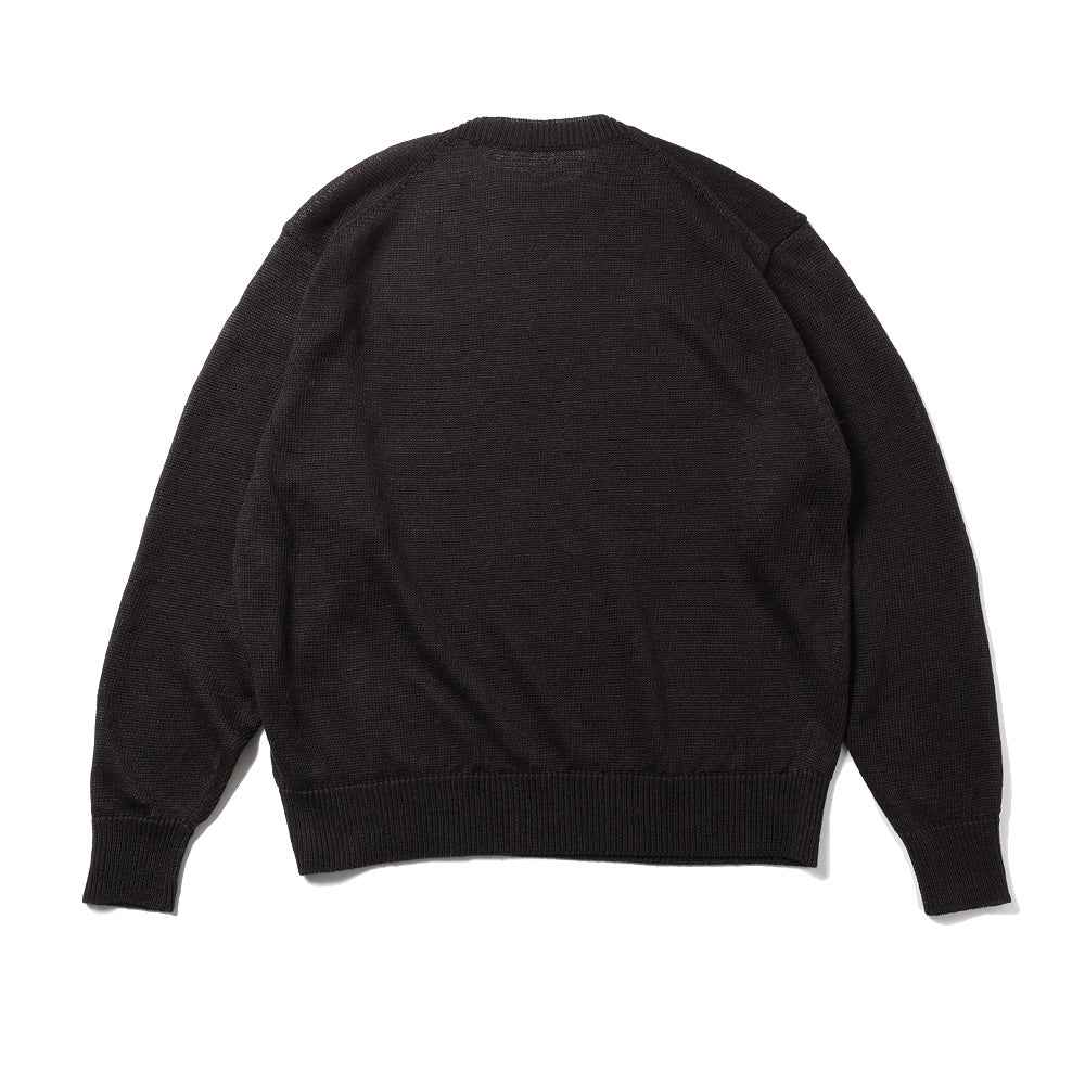 Linen Crew Neck Knit