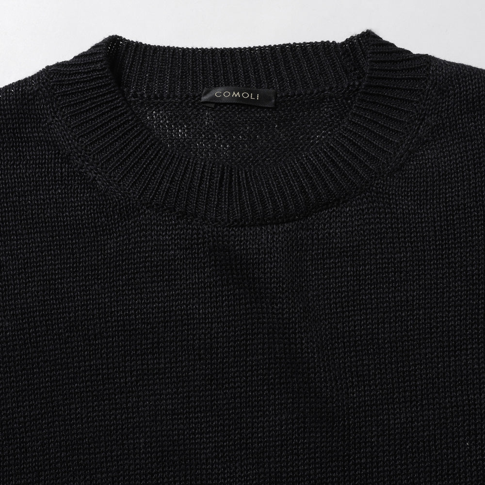 Linen Crew Neck Knit