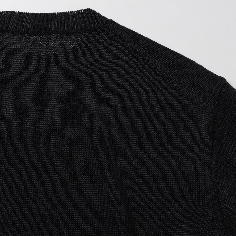Linen Crew Neck Knit