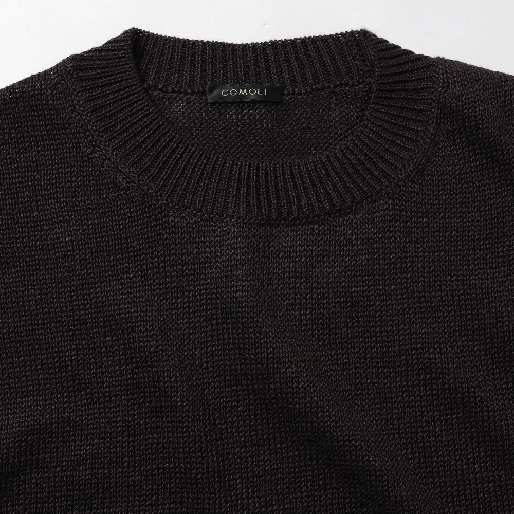 Linen Crew Neck Knit