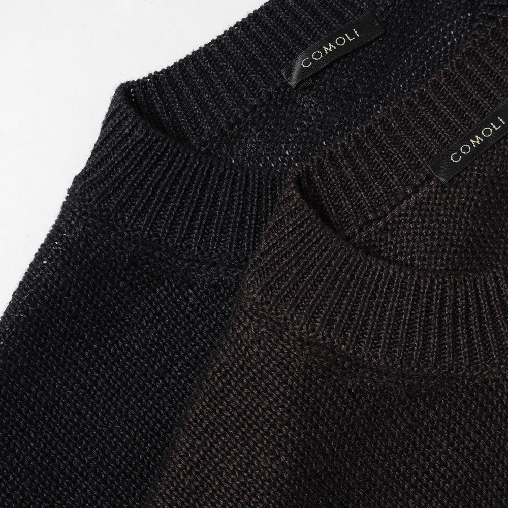 Linen Crew Neck Knit