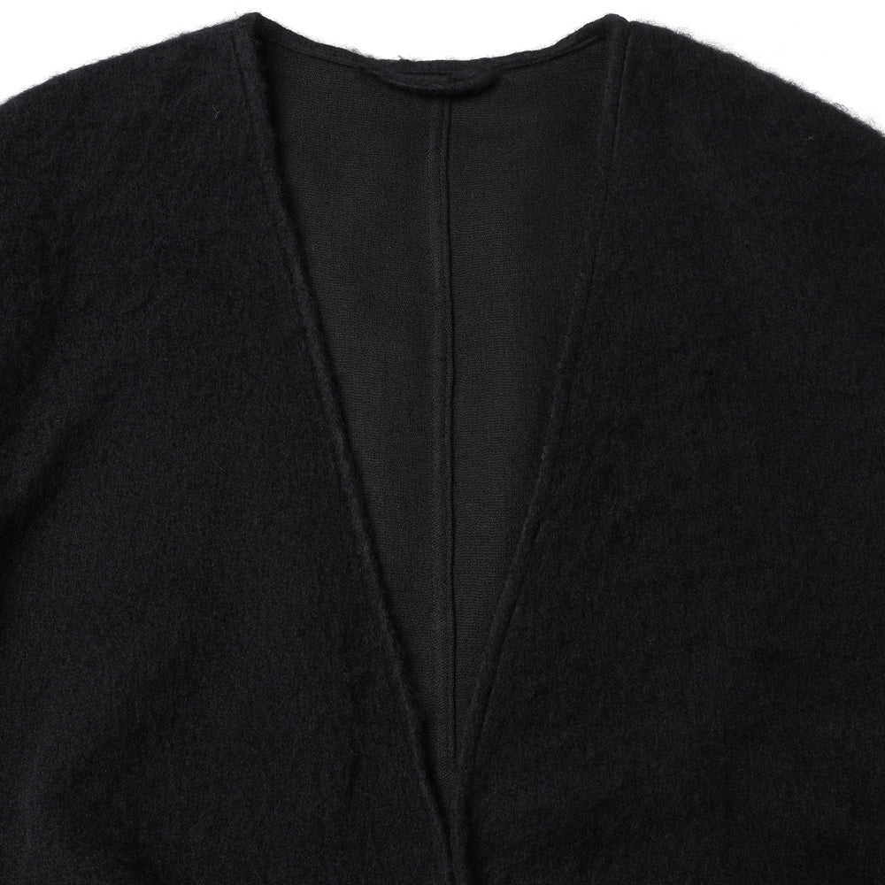 Shaggy Collarless Jacket
