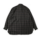 Wool Check Zip Shirt