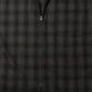 Wool Check Zip Shirt