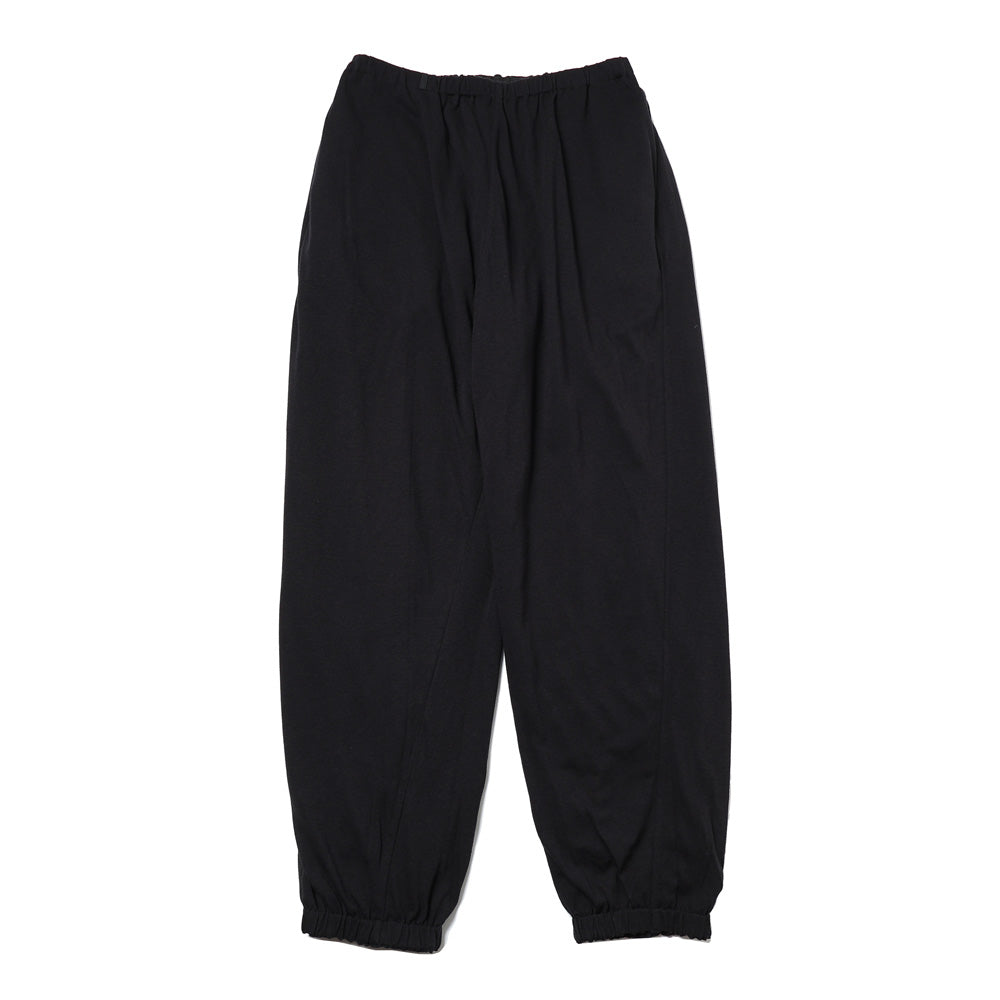 Linen satin drawstring trousers