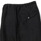 Linen satin drawstring trousers