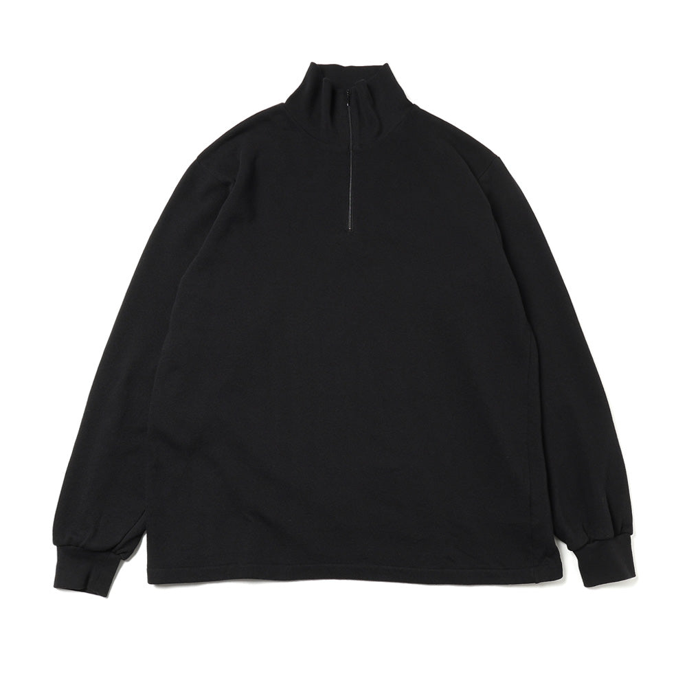 Cotton Jersey Half Zip
