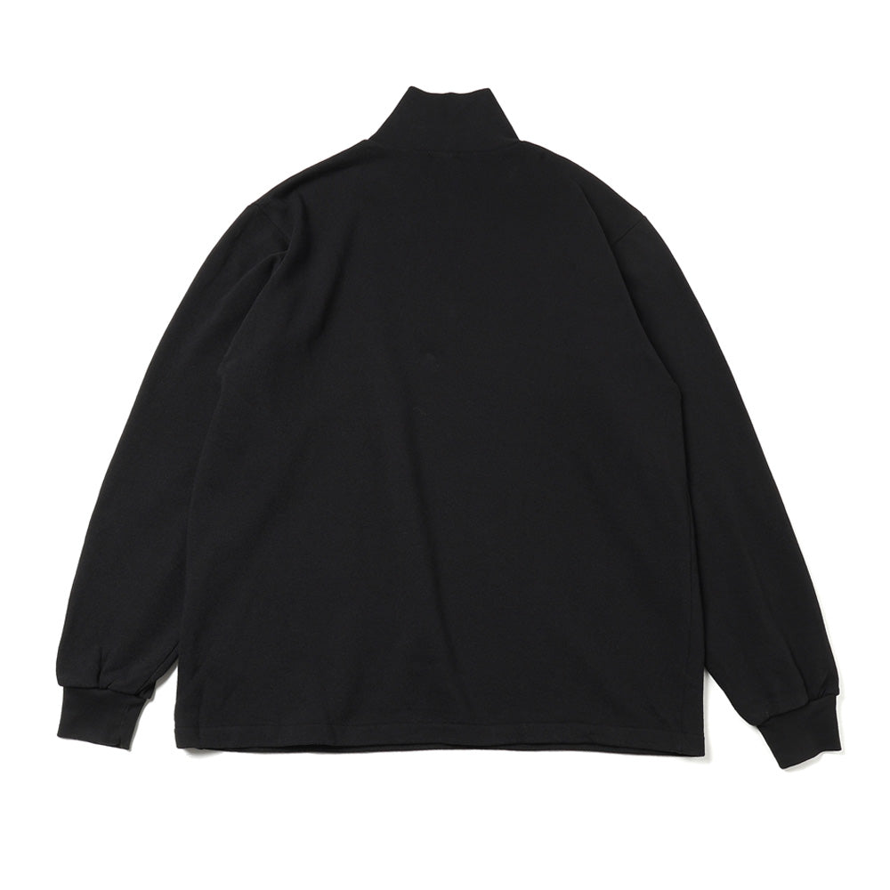 Cotton Jersey Half Zip