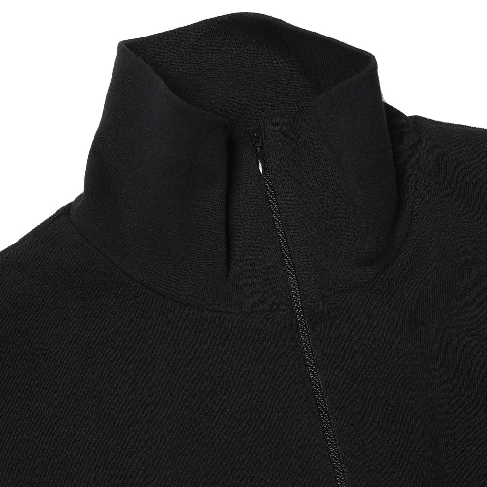 Cotton Jersey Half Zip
