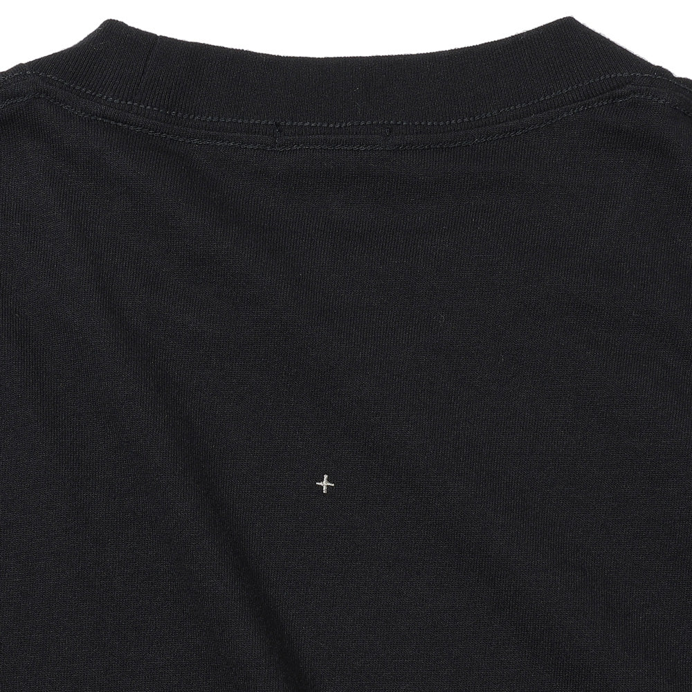 コットンカシミヤ エンブロイダリー長袖Ｔシャツ