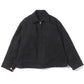 Moleskin zip short jacket