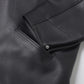 Calfskin short zip jacket