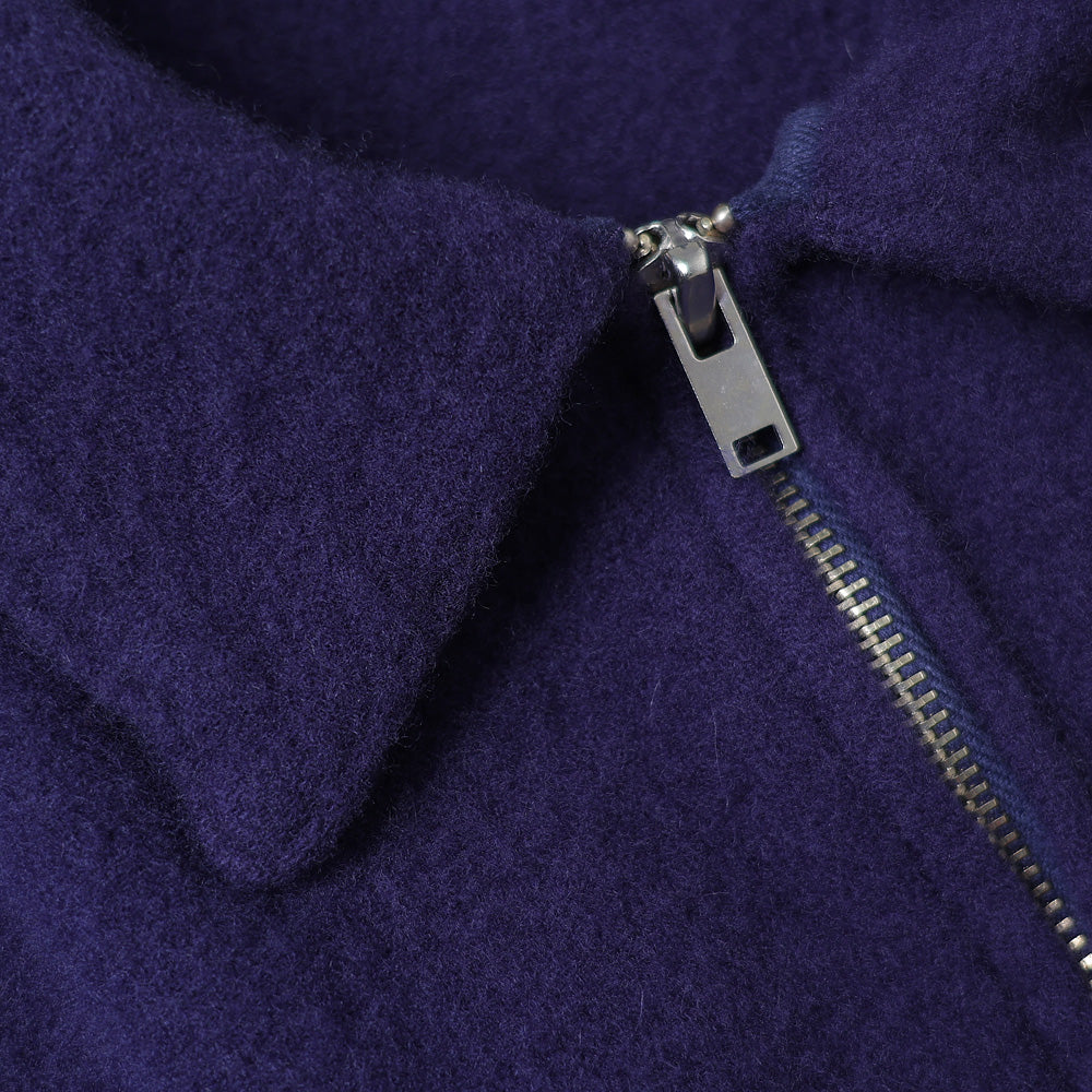 COMOLI) Felted wool zip short jacket (C03-01022) | COMOLI / Jacket