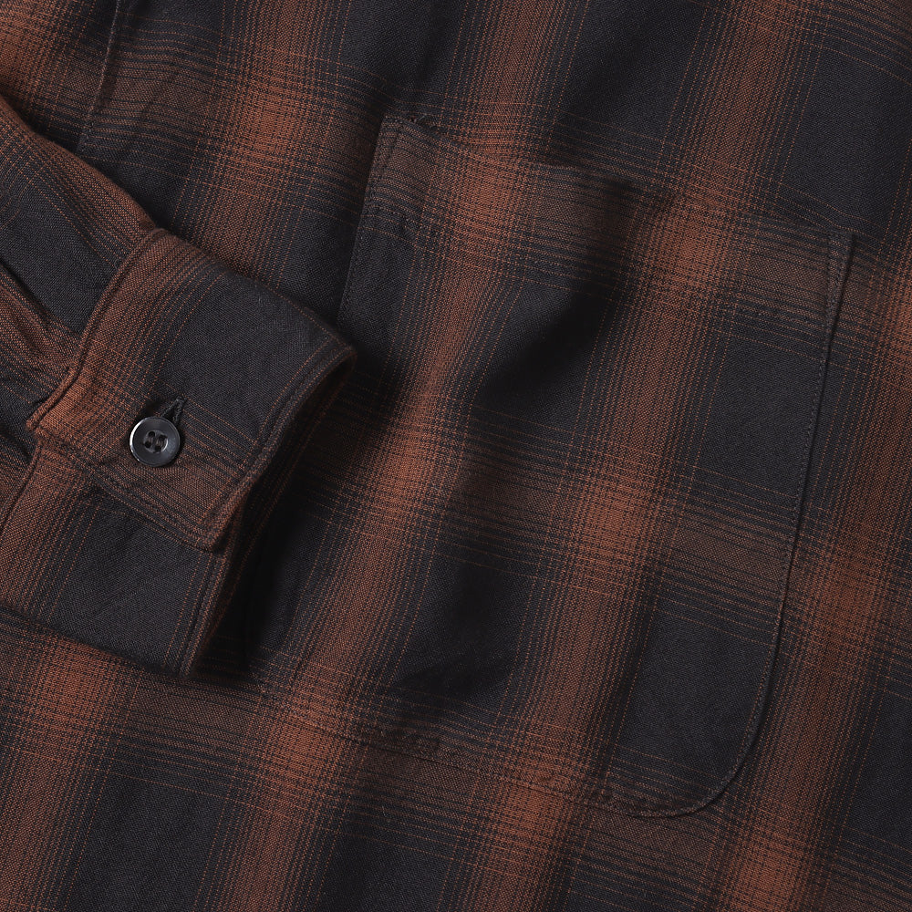 Rayon open collar shirt