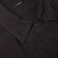 レーヨンオープンカラーシャツ (BLACK)