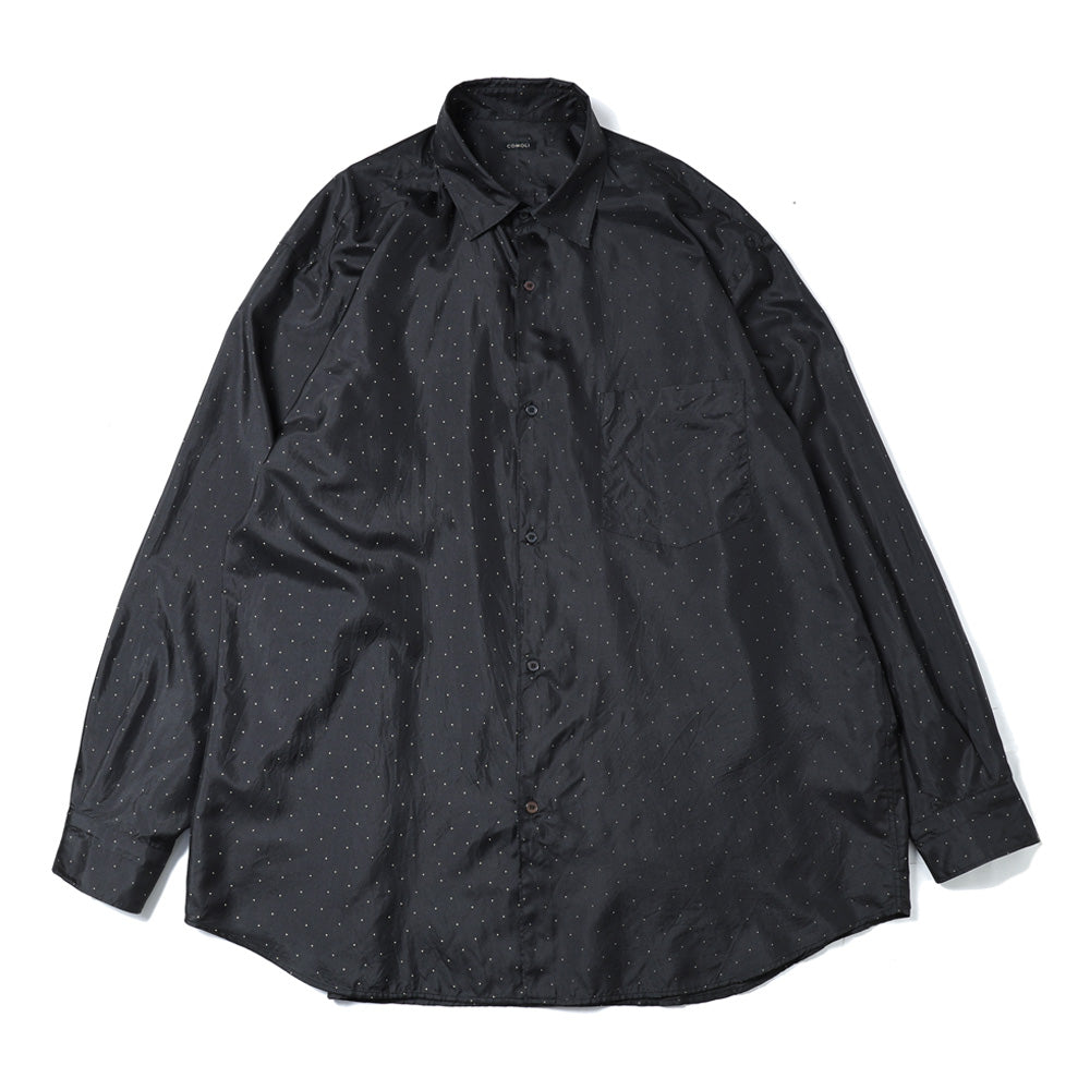 Silk dot Komori shirt