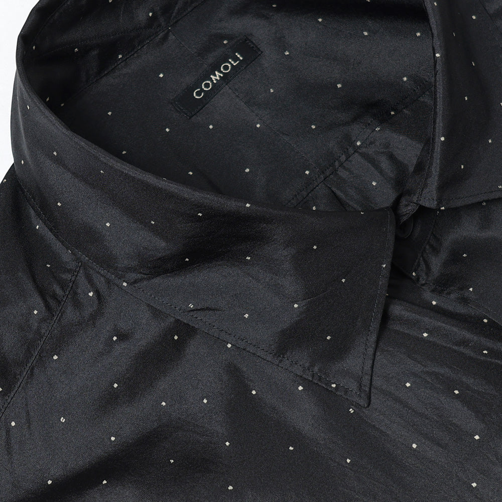 Silk dot Komori shirt