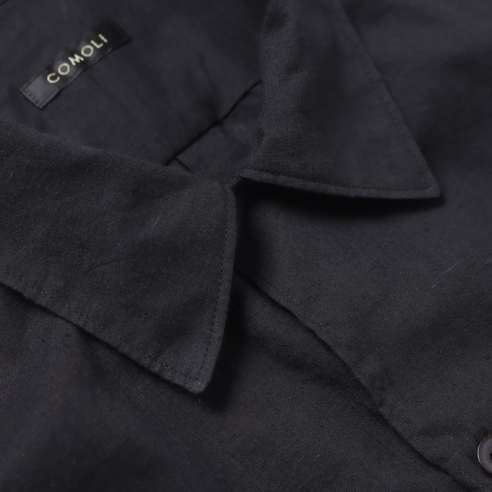 COMOLI) KHADIコットン 半袖オープンカラーシャツ (D01-02011