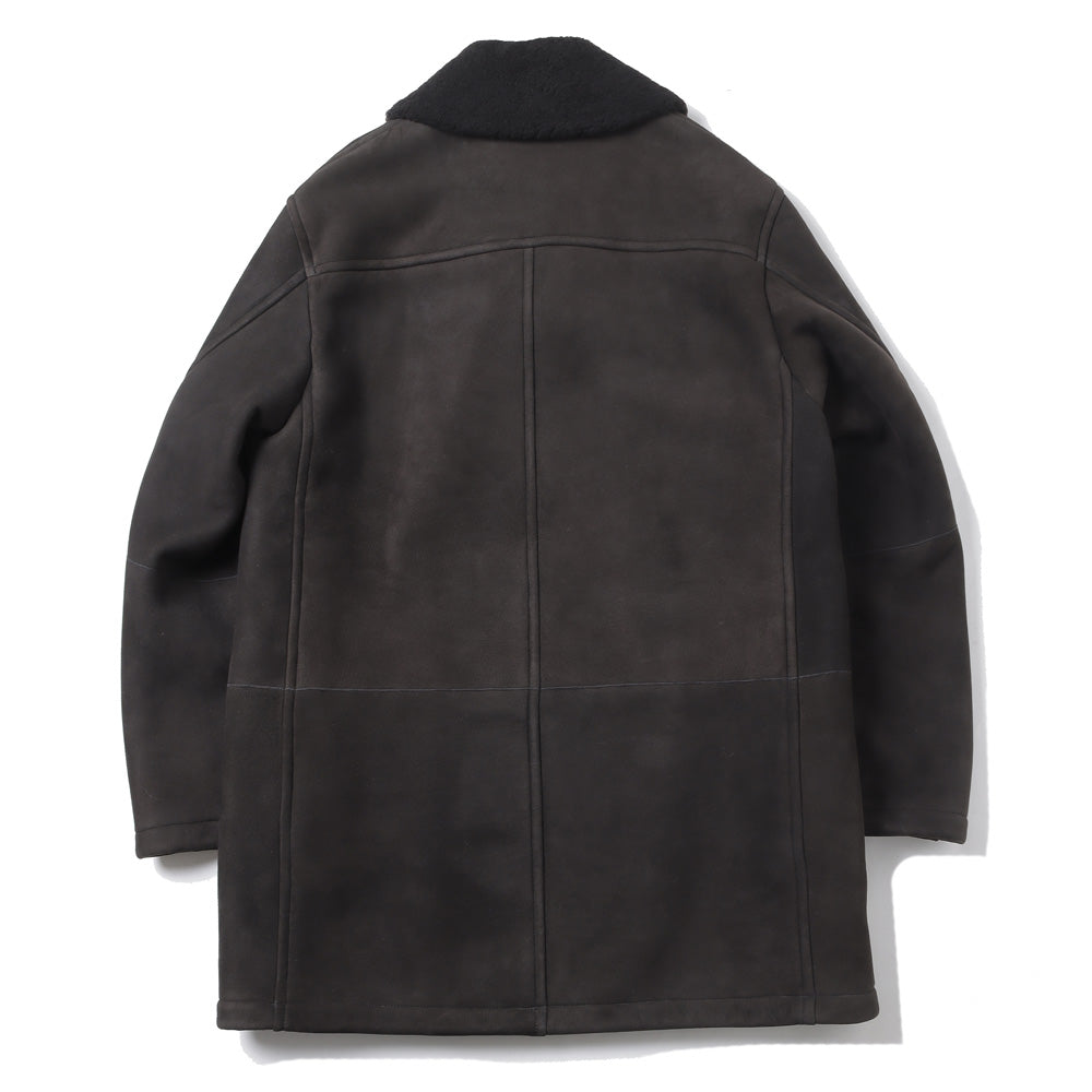 シープスキン ショールカラーコートサイズ3