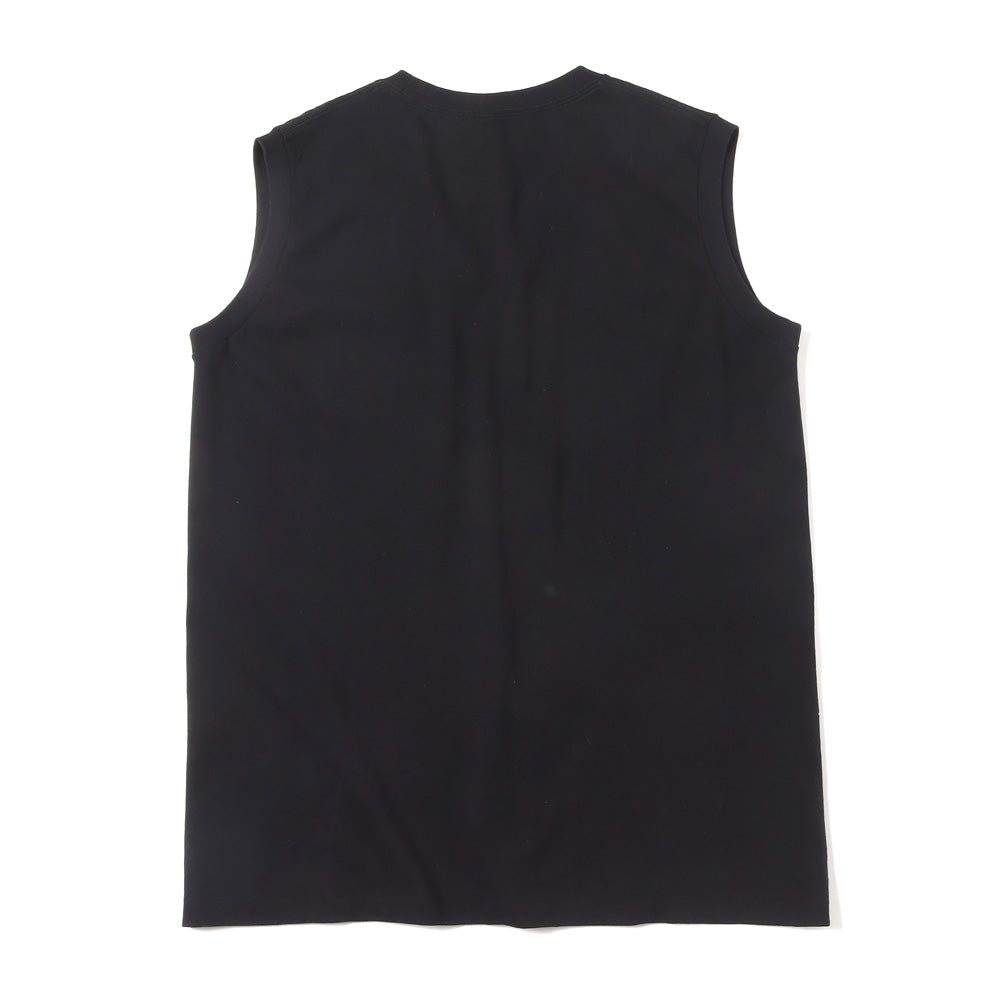 Cotton jersey sleeveless