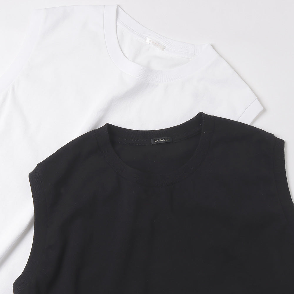 Cotton jersey sleeveless