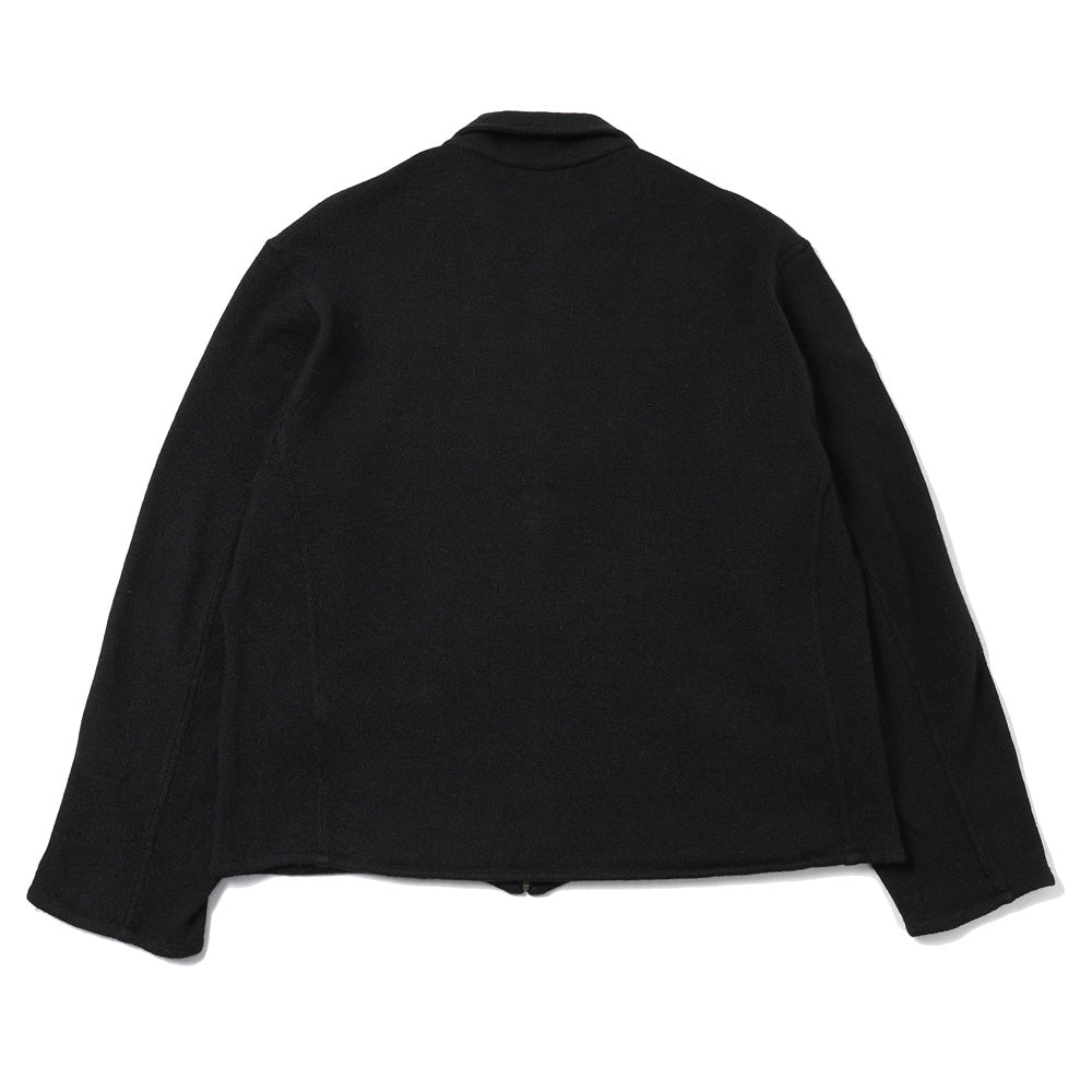 Cashmere Washi Zip Short Jacket