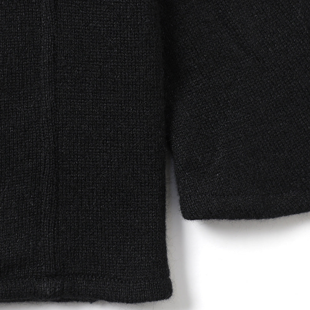 Cashmere Washi Zip Short Jacket