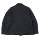 Wool washi zip short jacket