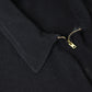 Wool washi zip short jacket