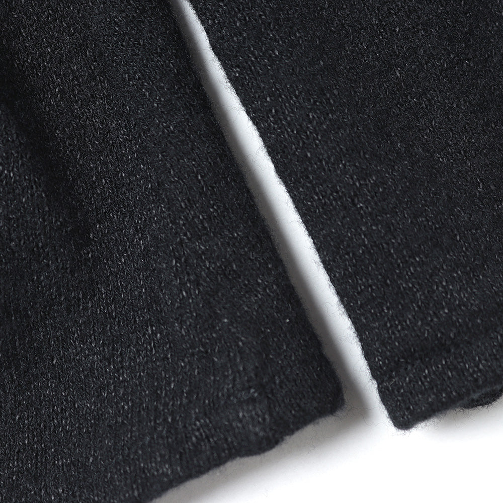 Wool washi zip short jacket