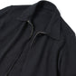 Wool washi zip short jacket