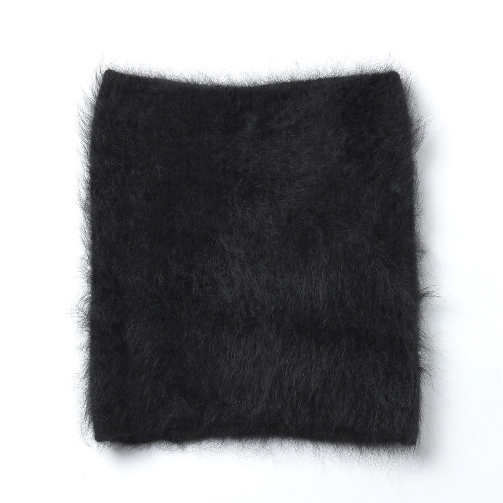 カシミヤ ファー ネックウォーマー