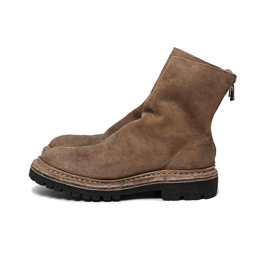 GUIDI back zip boots COMOLI special color