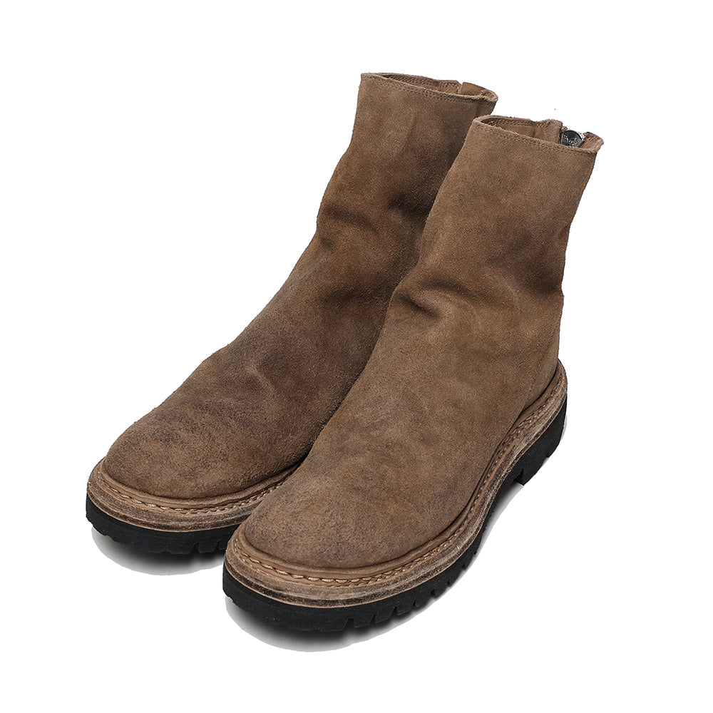 GUIDI back zip boots COMOLI special color