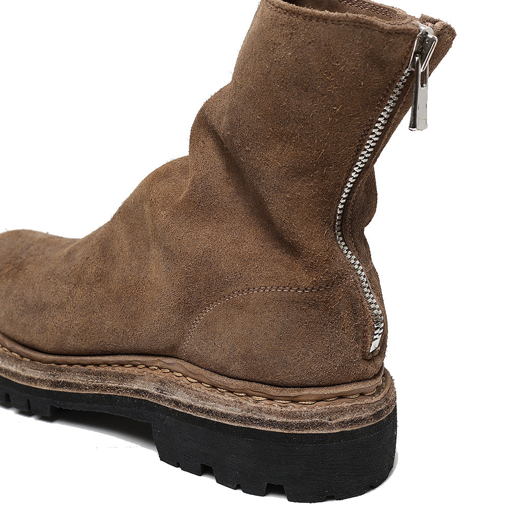GUIDI back zip boots COMOLI special color